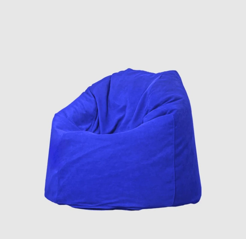 Light blue Linen Bean Bag | Large