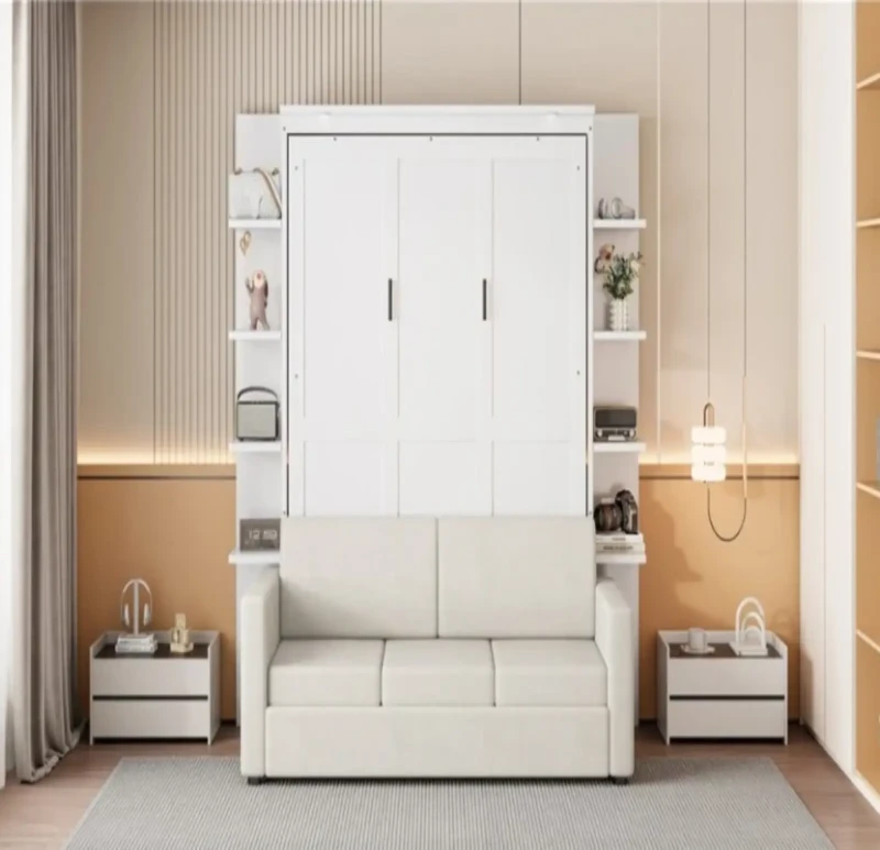 Off White Wall Sofa Bed