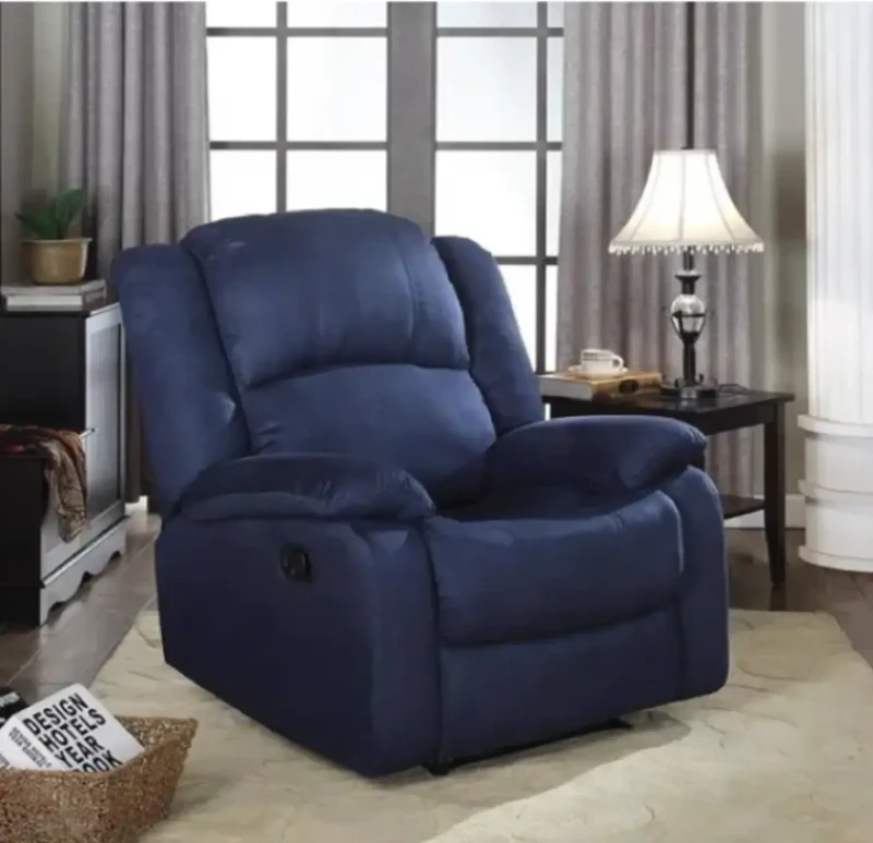 Dark Blue Lazy Boy Chair