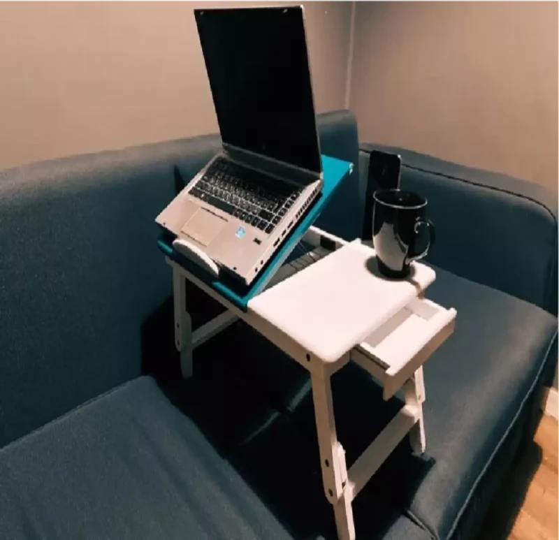 Turquoise Laptop Bed Table