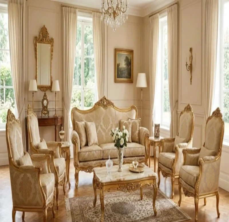 Classic Salon Full Gold Set