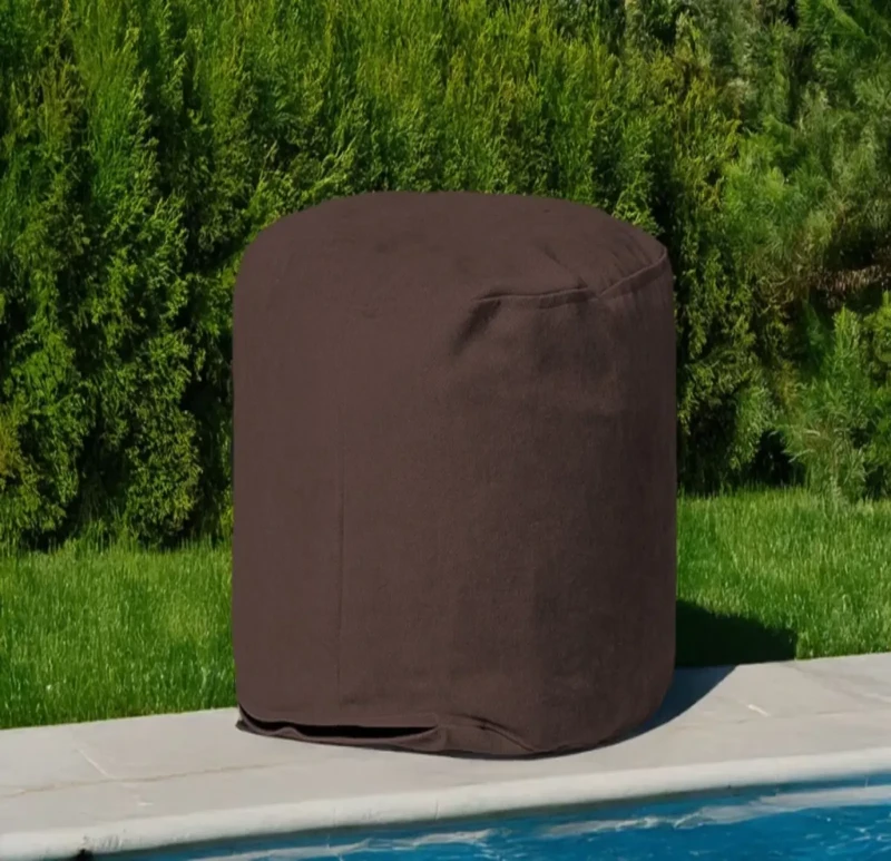 Linen Bean Bag | Brown