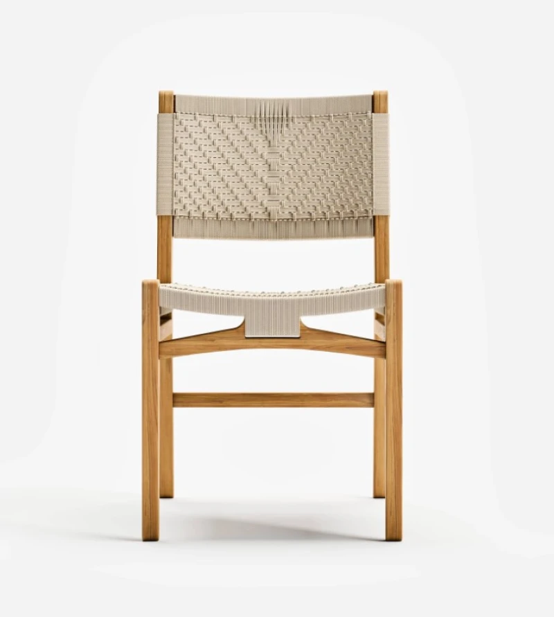 Braided Wood Chair
