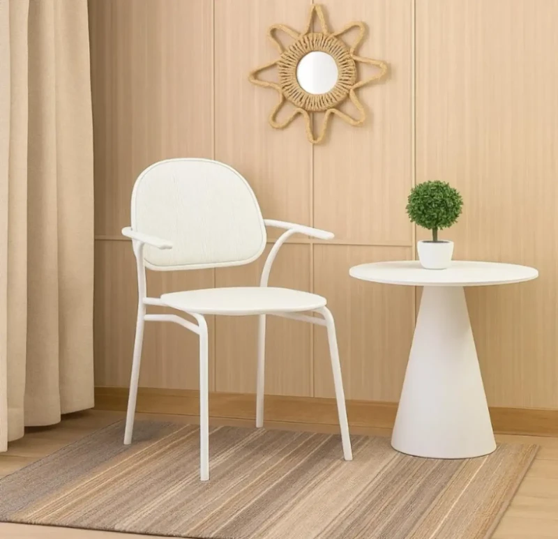 Modern Dining Chair | White