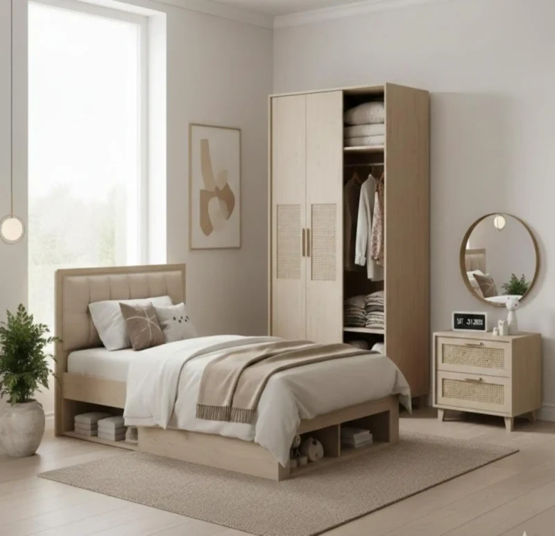 Children's Room 3 Pieces | Beige