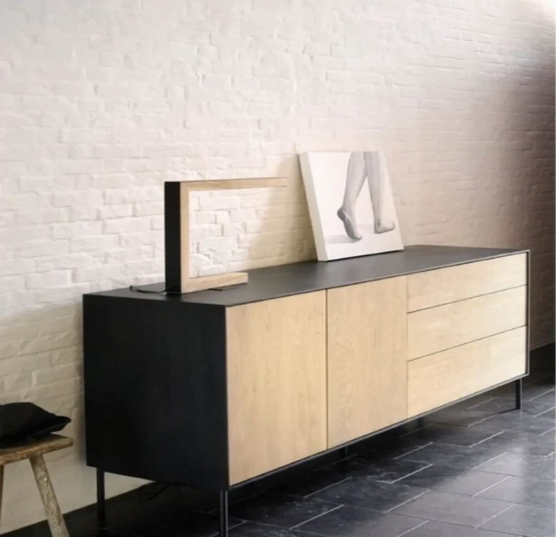 Modern Buffet | Beige And Black