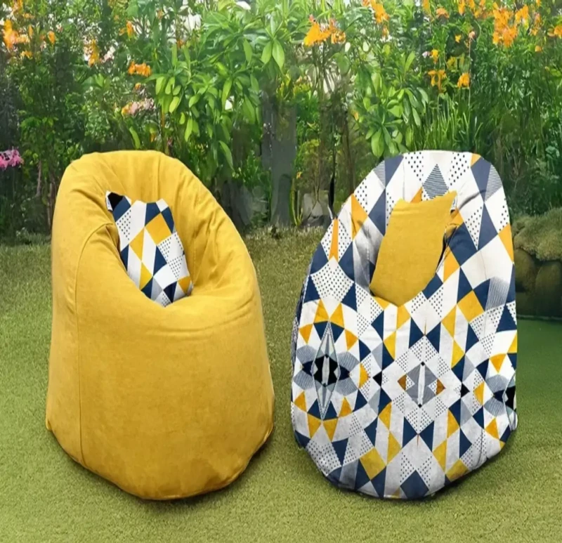 4-Piece Bin Bag Set | Yellow and Black