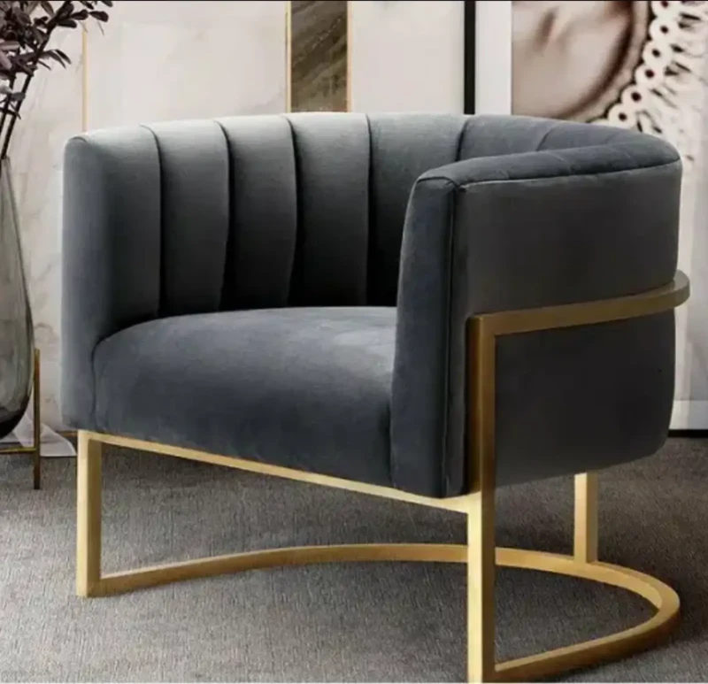 Luxury Stainless Armchair