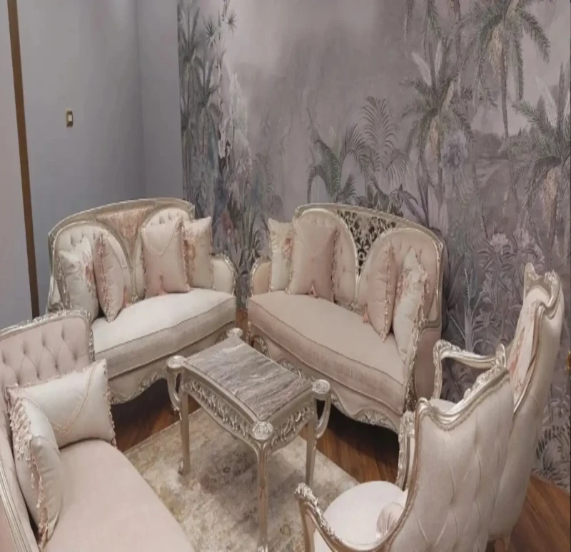 Classic Kashmir Salon | 6 Pieces