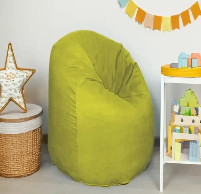 Olive Linen Comfy Bean Bag | 3XL