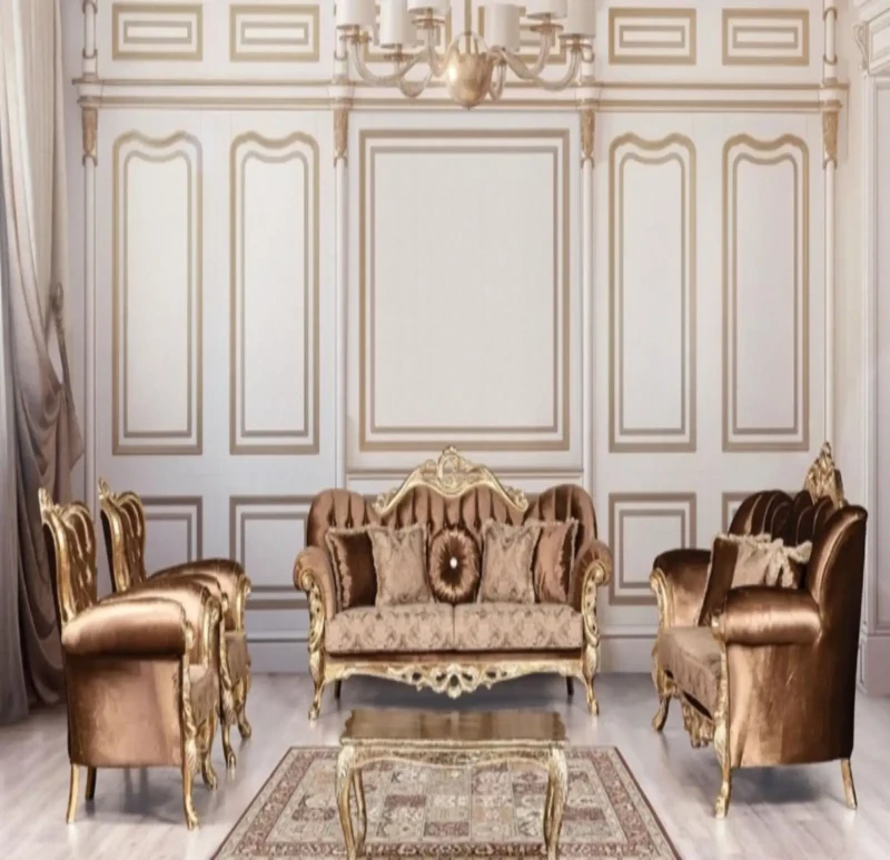 Classic Gold Turkish Brown Salon
