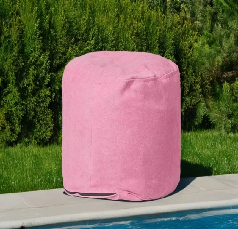 Linen Bean Bag | Pink