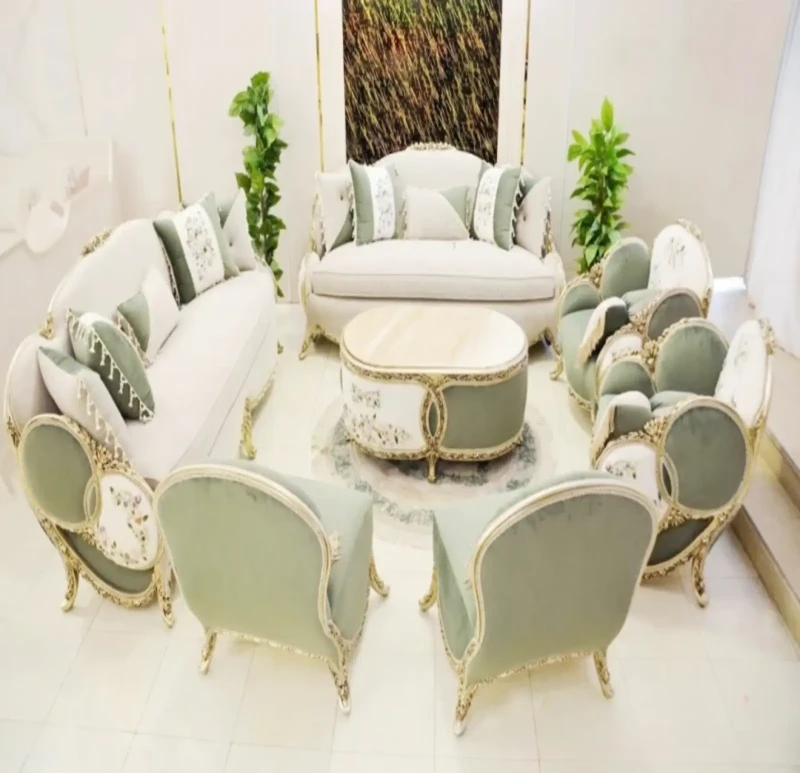 New Classic Mint Green Salon | 7 Pieces