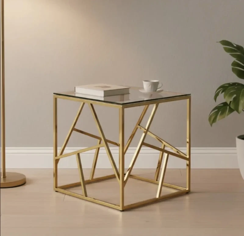 Small Stainless Living room table | Size 40cm