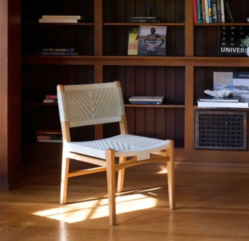 Braided Wood Chair