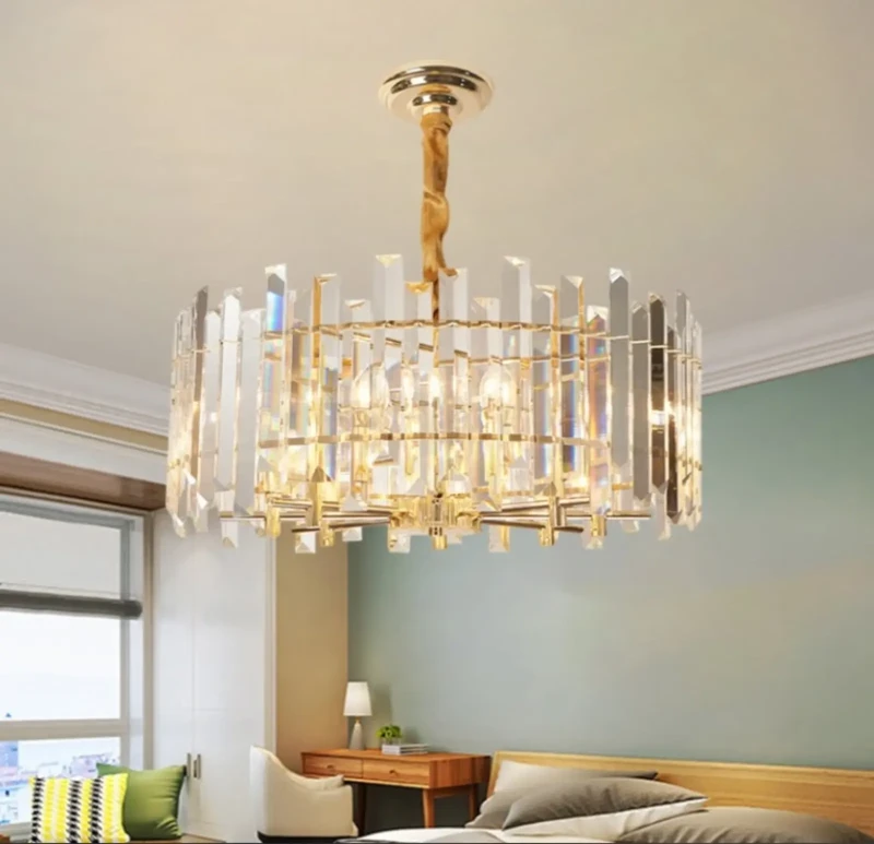 Modern crystal chandelier