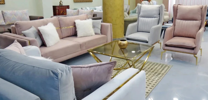 أنتريه مودرن كشمير ورمادي - BEA0009