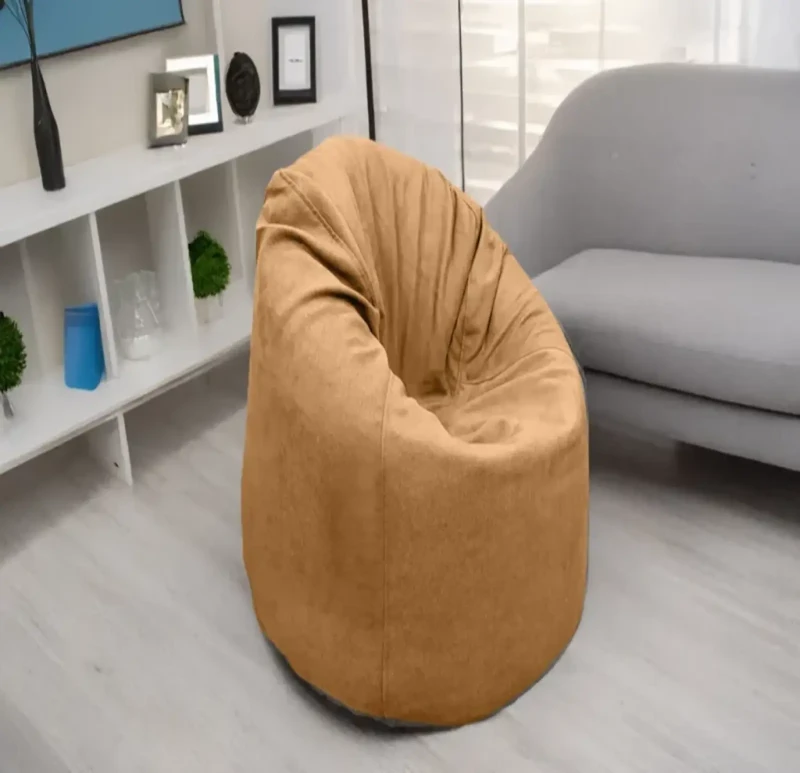 Camel Linen Bean Bag | X Large