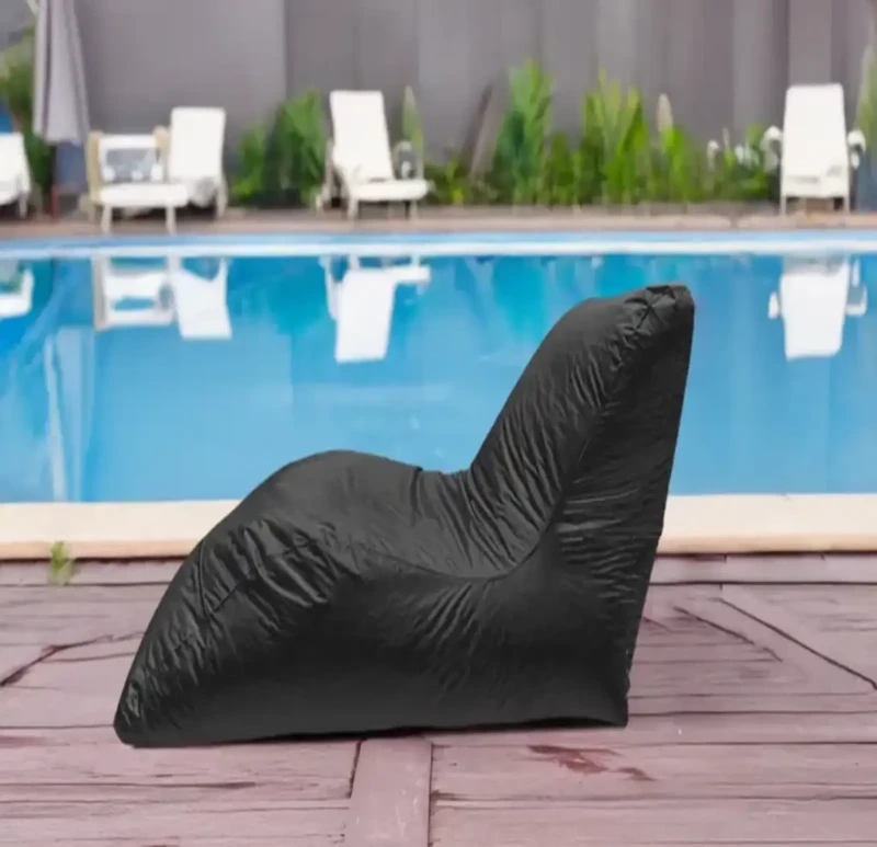Waterproof Chaise Longue | Black