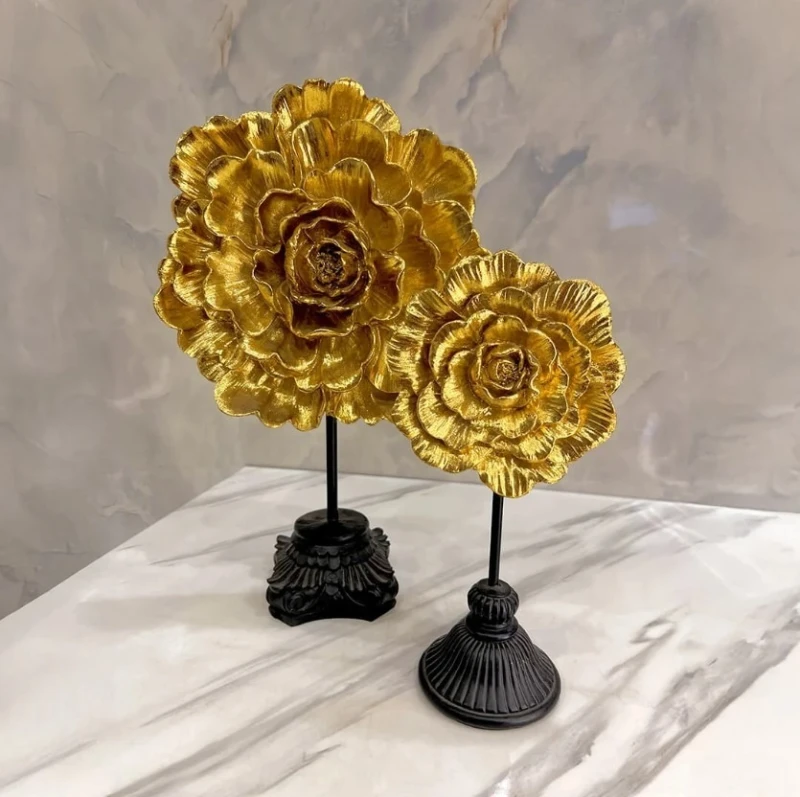 Set Of 2 Decorative Flowers