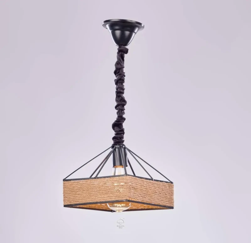 Modern square ceiling lamp