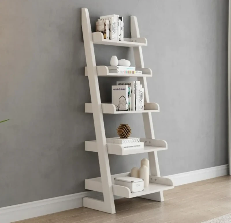Salm Library for Books and Decorations | White