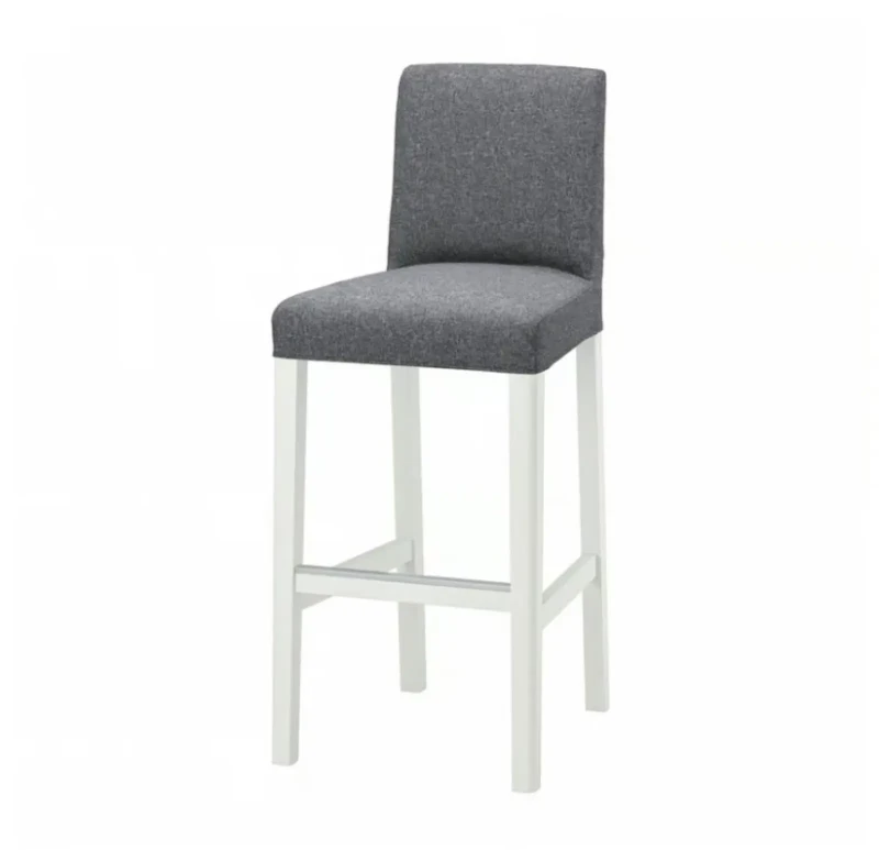 Gray bar chair