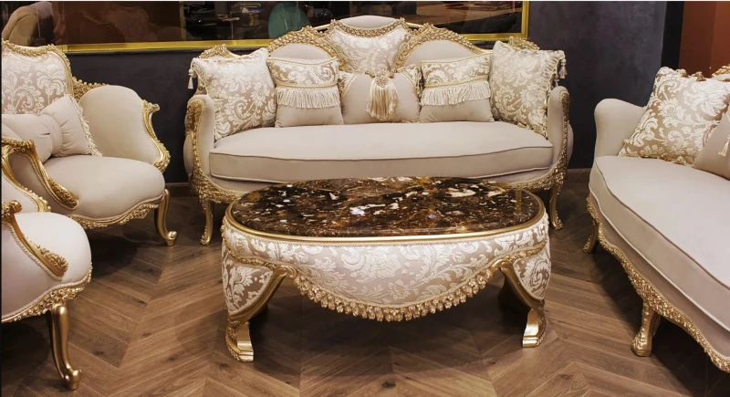 Classic Gold Salon Set | 7 Pieces