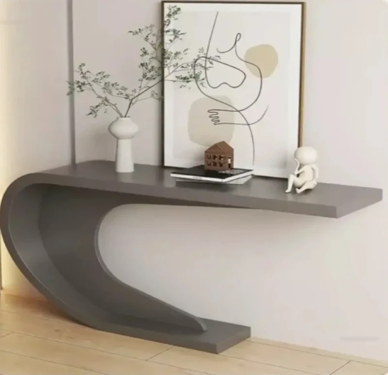 Modern gray console