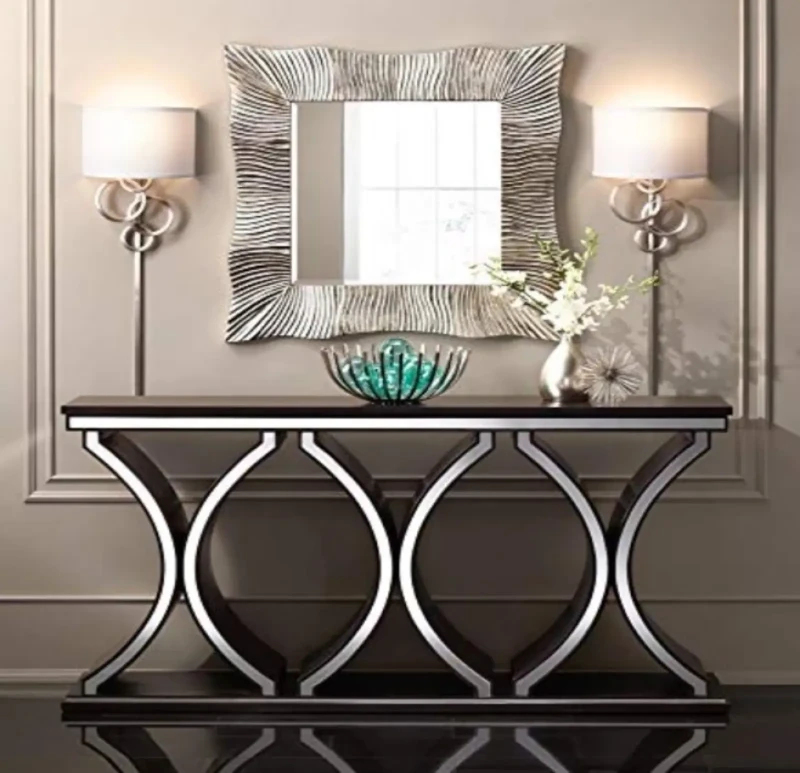 Modern Black Console