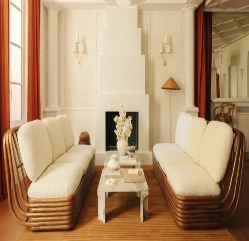 3 seater boho sofa