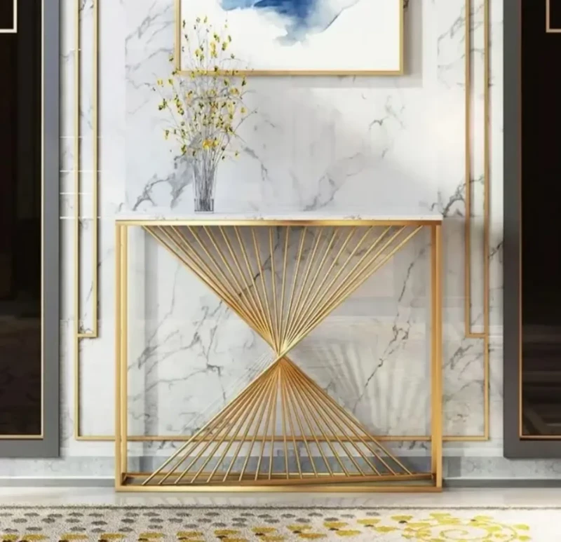 Stainless console | Sand clock