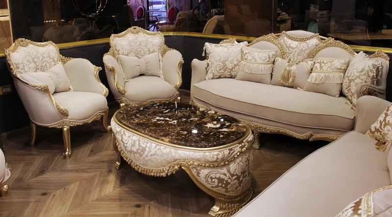 Classic Gold Salon Set | 7 Pieces