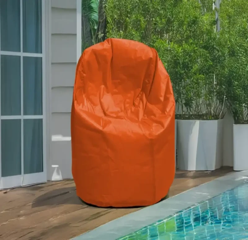 Waterproof Bean Bag Orange | Small