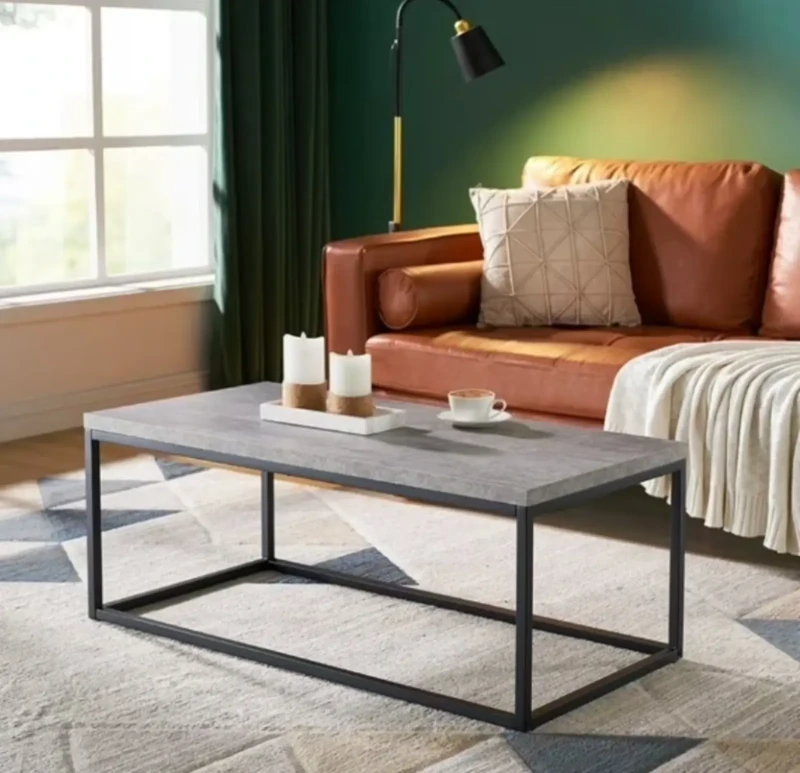 Modern Gray Sofa Table