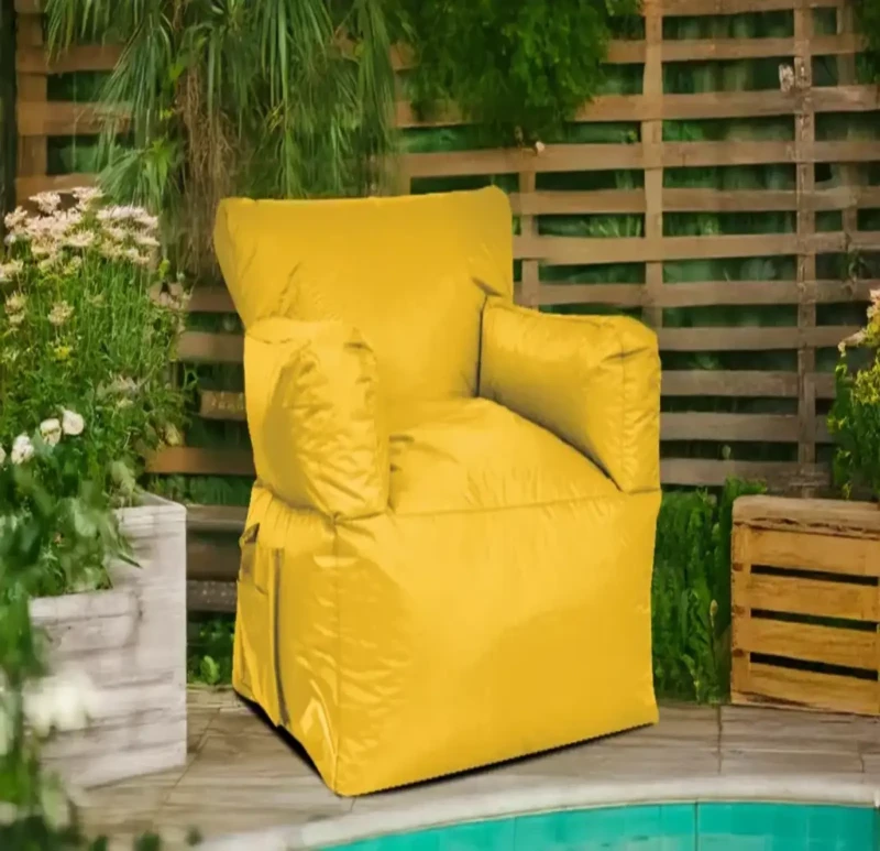Bean Bag Chair Waterproof | Yellow