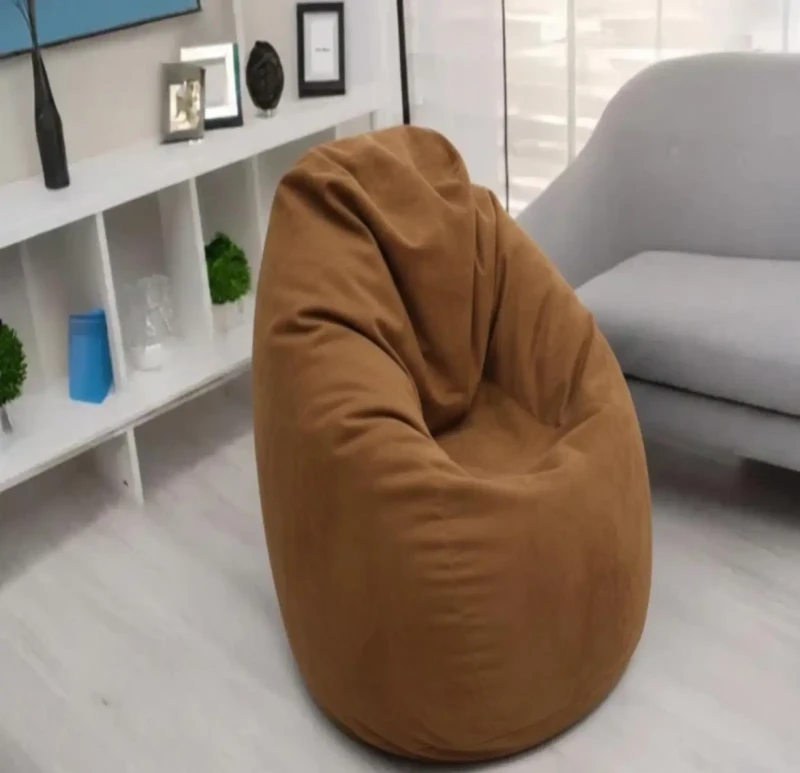 Camel Linen Bean Bag | X Large