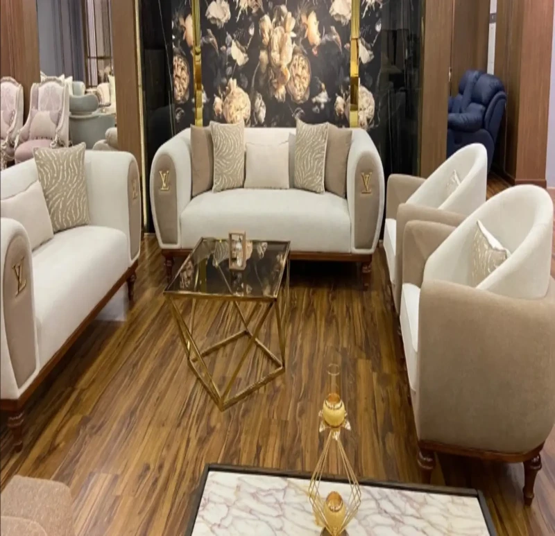 Modern Sofa Set Beige