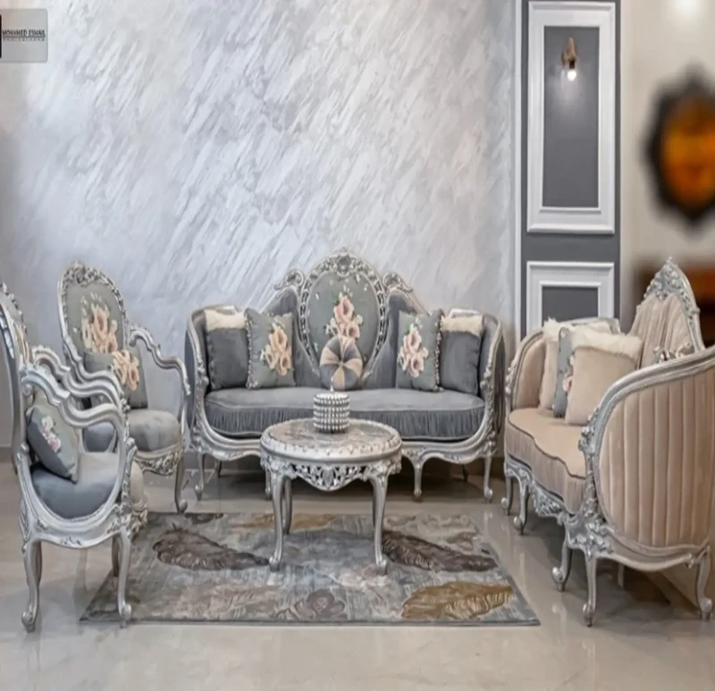 New Classic Light Gray Salon and Rose