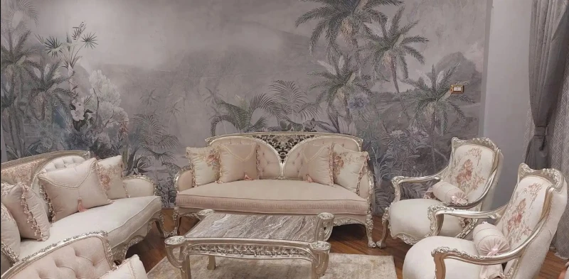 Classic Kashmir Salon | 6 Pieces