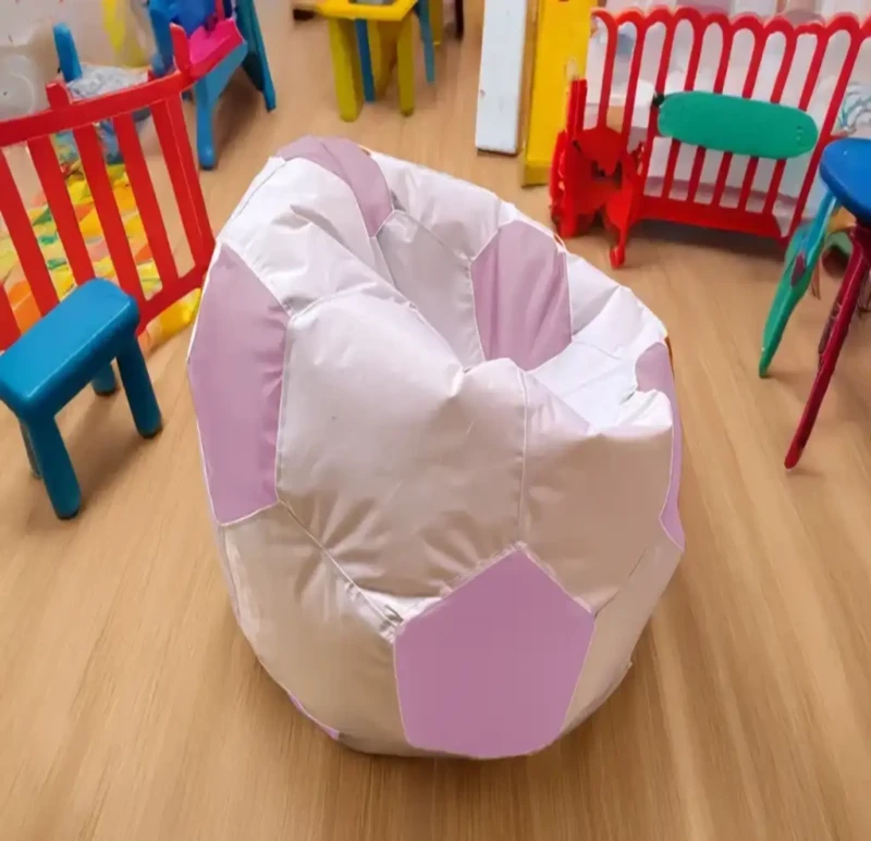Waterproof Football Bean Bag | Rose