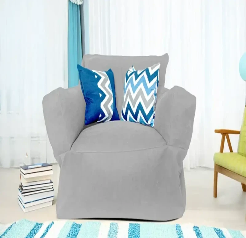 Bean Bag Chair Linen | light Grey