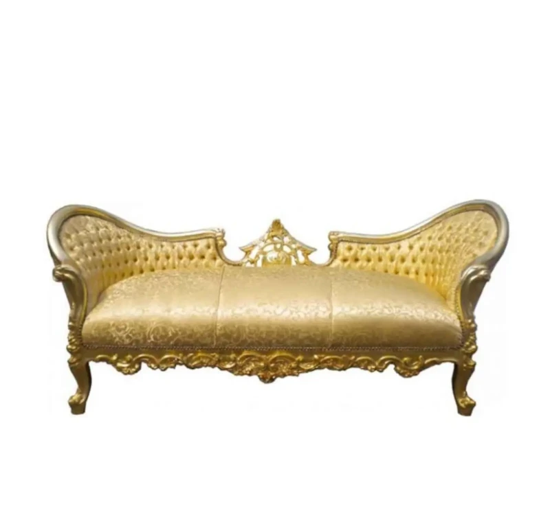 Antique Classic Sofa | Yellow