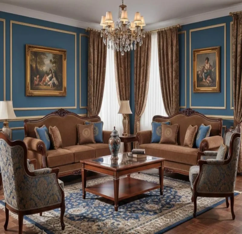 Neoclassical Salon 5 Pieces