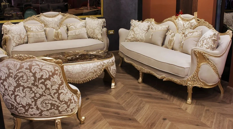 Classic Gold Salon Set | 7 Pieces