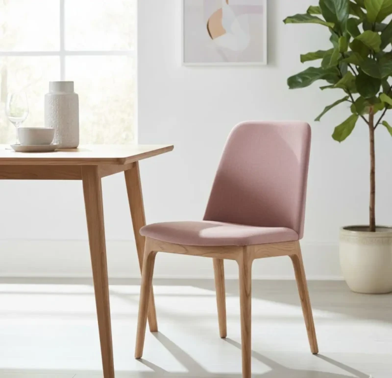 Modern Dining Chair Made of Beech Wood
