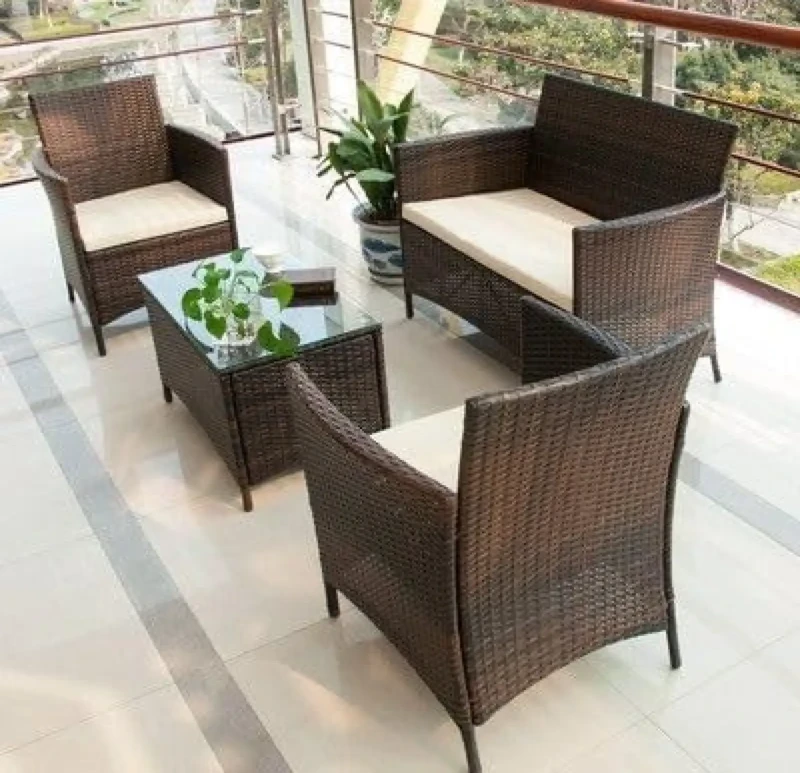 Brown Garden Set