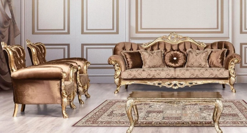 Classic Gold Turkish Brown Salon