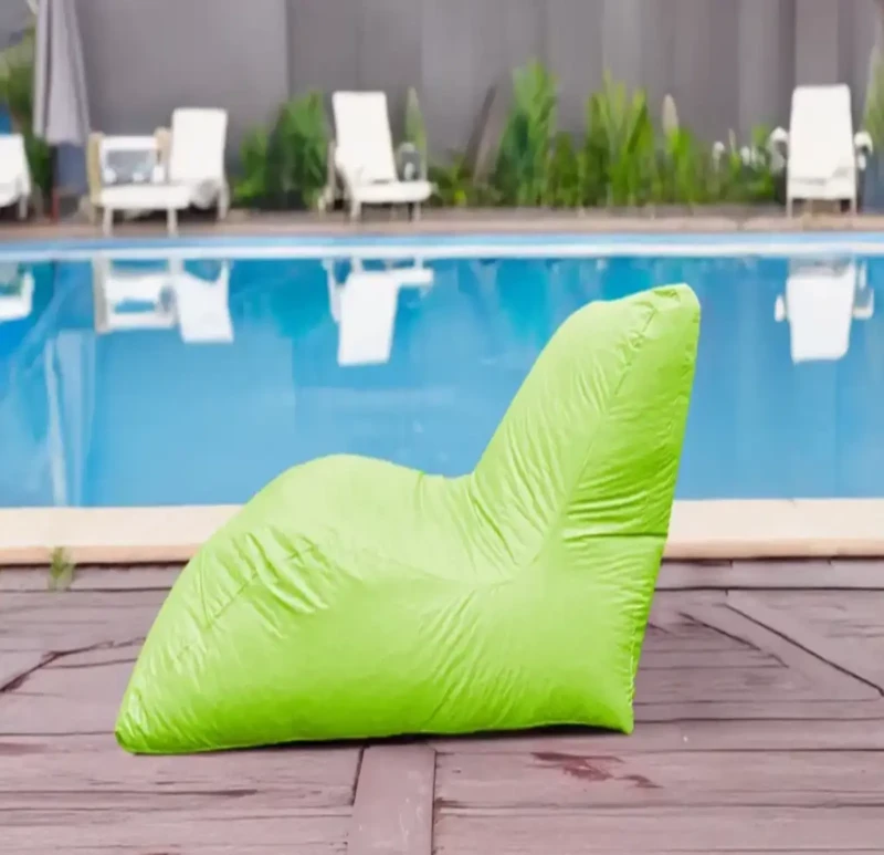 Waterproof Chaise Longue | Lime Green