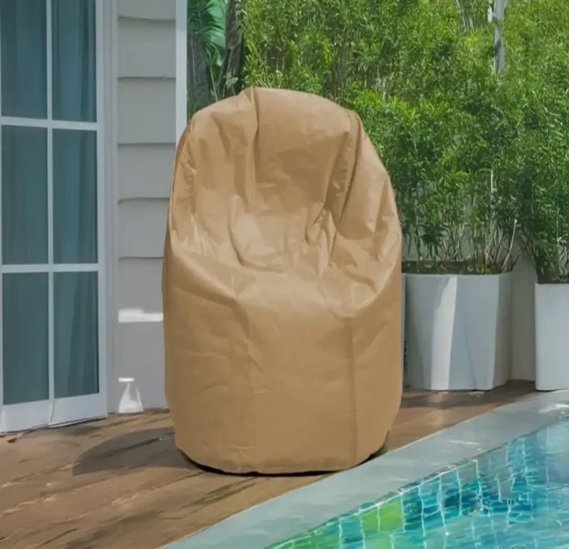 Waterproof Bean Bag Beige | Small